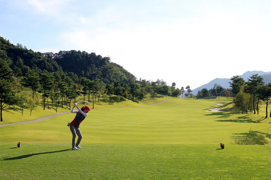 Golf au lac d'Annecy