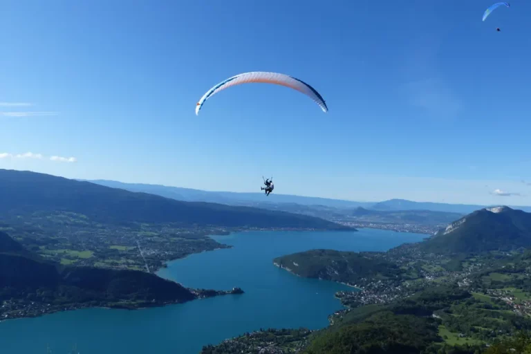 Parapente au lac d'Annecy