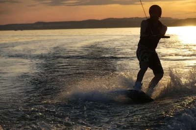 Wakeboard lac d'Annecy